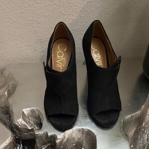 Nine West Black Ankle Booties